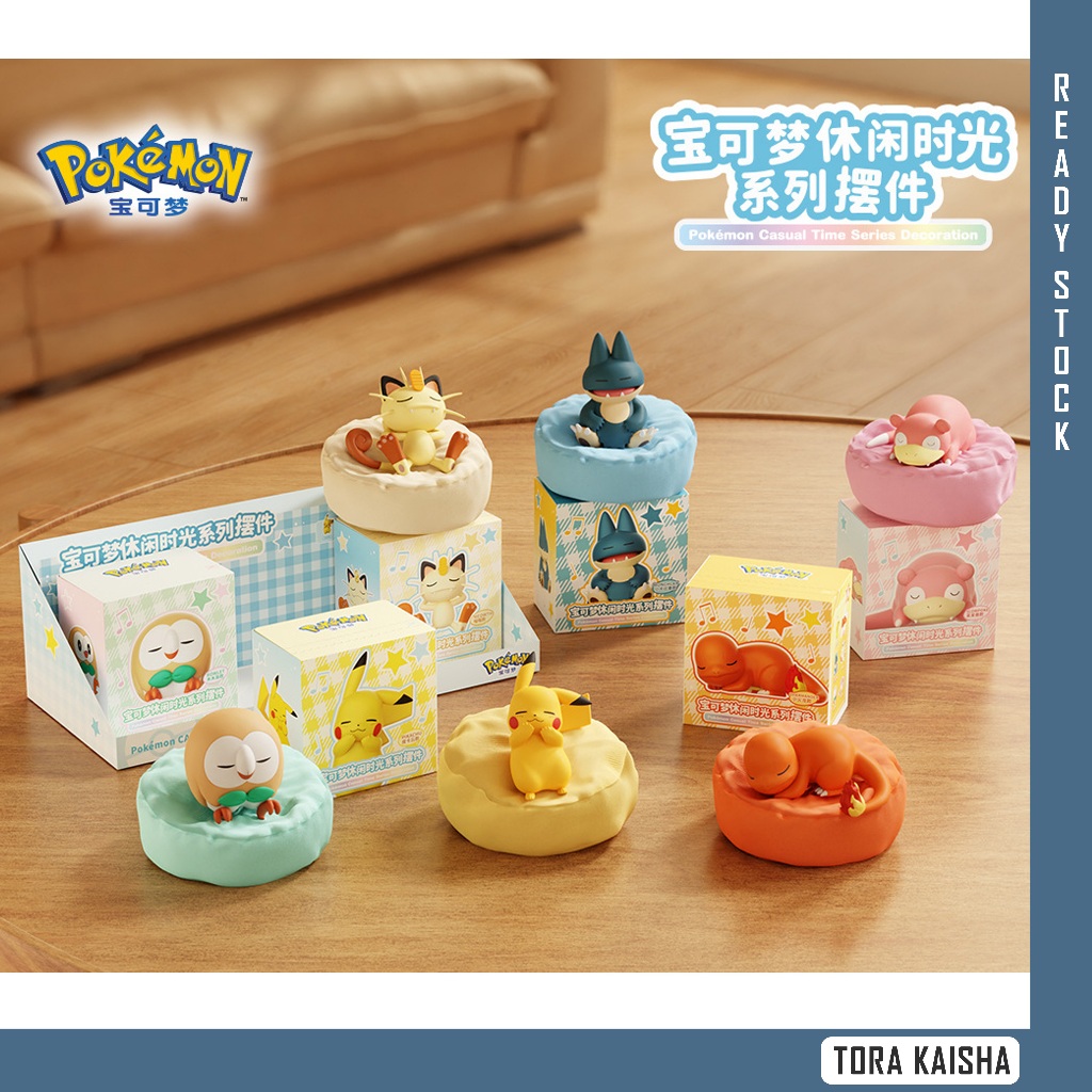 [TORA KAISHA] Authentic Pokemon Sleeping Figure Starry Dream Figure Toy ...