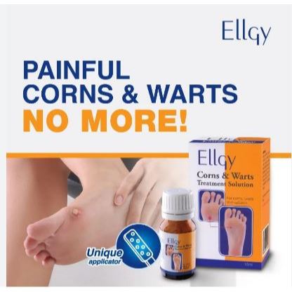 ELLGY CORNS & WARTS TREATMENT SOLUTION [10ml] | Shopee Malaysia