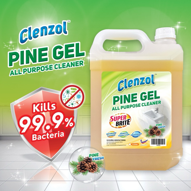 Pine Disinfectant 5L Gel HOSPITAL GRADE FOR ANTI BACTERIAL DISINFECTANT SURFACE DISINFECTANT Shopee Malaysia