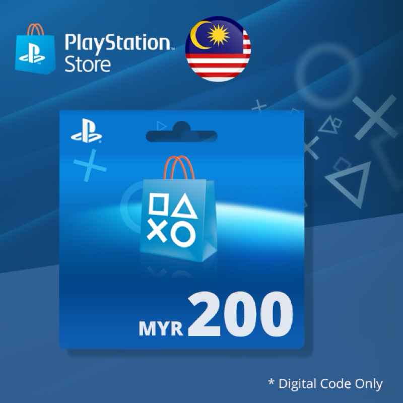【MYR】PSN Wallet Malaysia Rm30 Rm50 Rm100 Rm200 Sony Playstation（MY） PS ...
