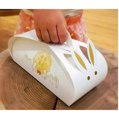 White Rabbit handcarry mooncake packaging box | Shopee Malaysia
