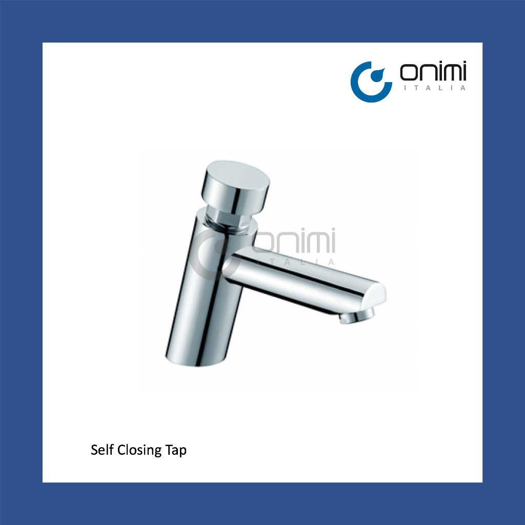 Onimi Italia - Self Closing Tap / Self Closing Faucet / Countertop Self ...