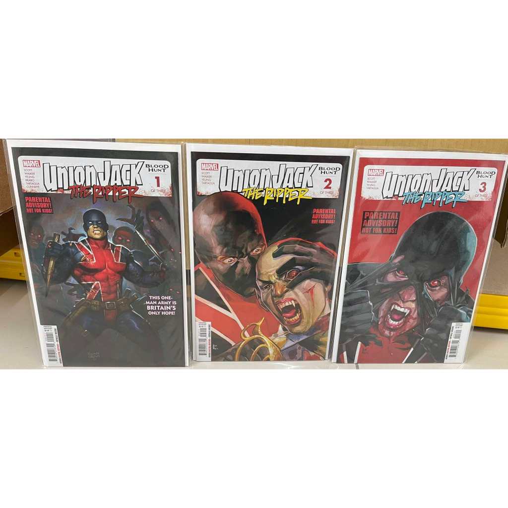 【ORIGINAL US COMIC】UNION JACK THE RIPPER BLOOD HUNT【Ready Stock ...
