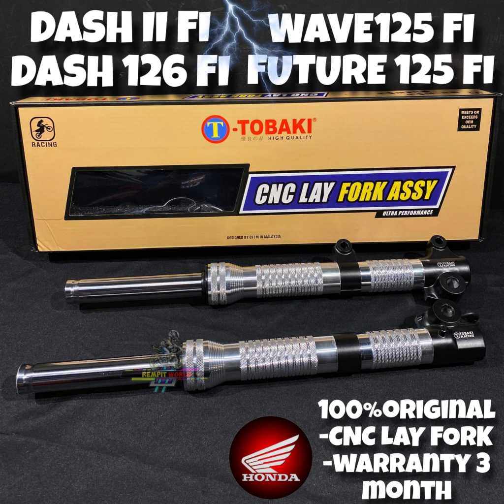 FORK LAY TOBAKI HONDA DASH II FI DASH 125 FI WAVE125 FI FUTURE 125 FI ...