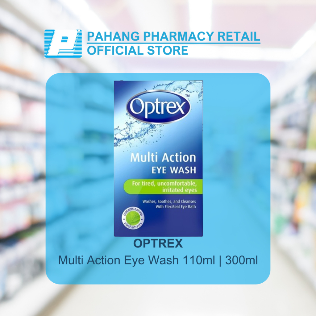 OPTREX Multi Action Eye Wash 110ml | 300ml | Shopee Malaysia