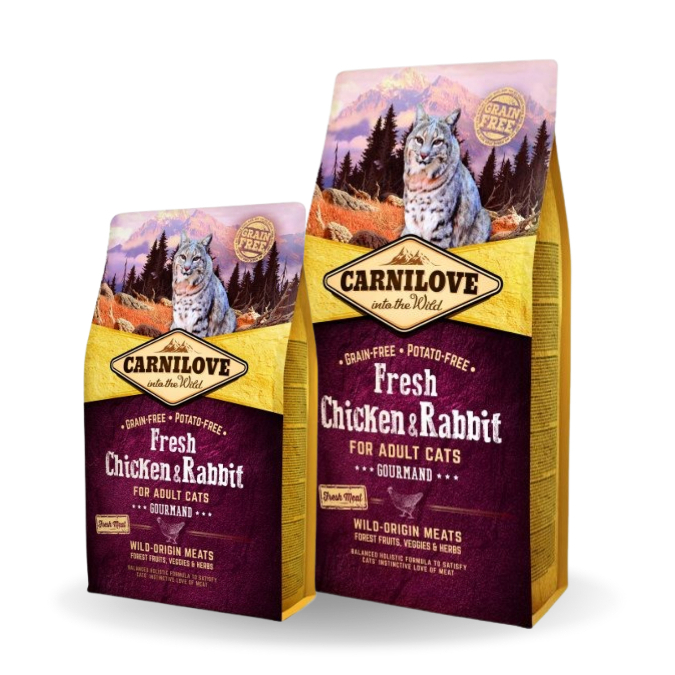 Carnilove fresh chicken and rabbit hotsell