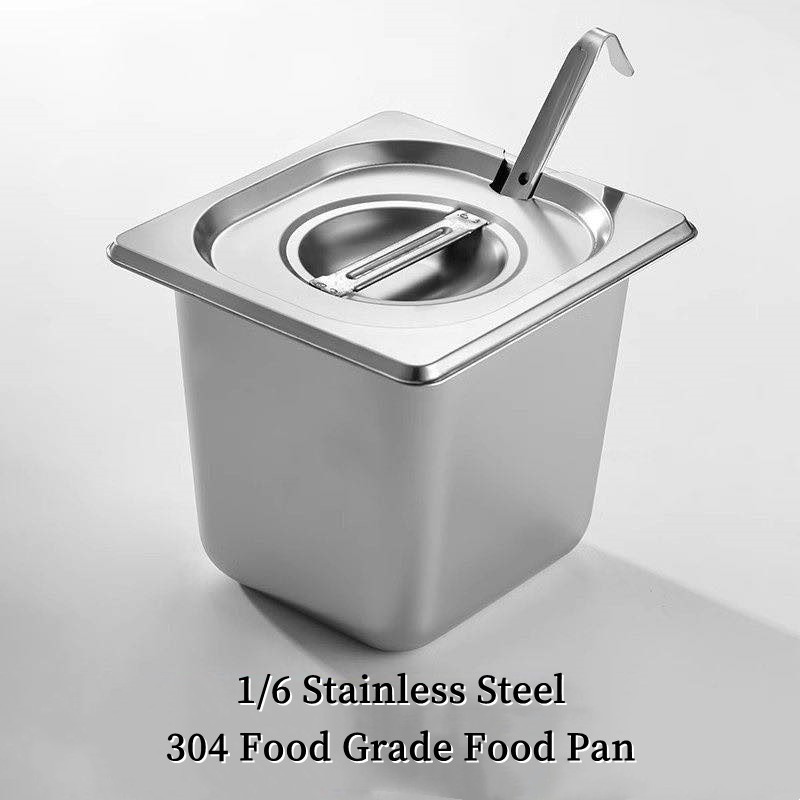 1/6 Stainless Steel Food Pan 2.5