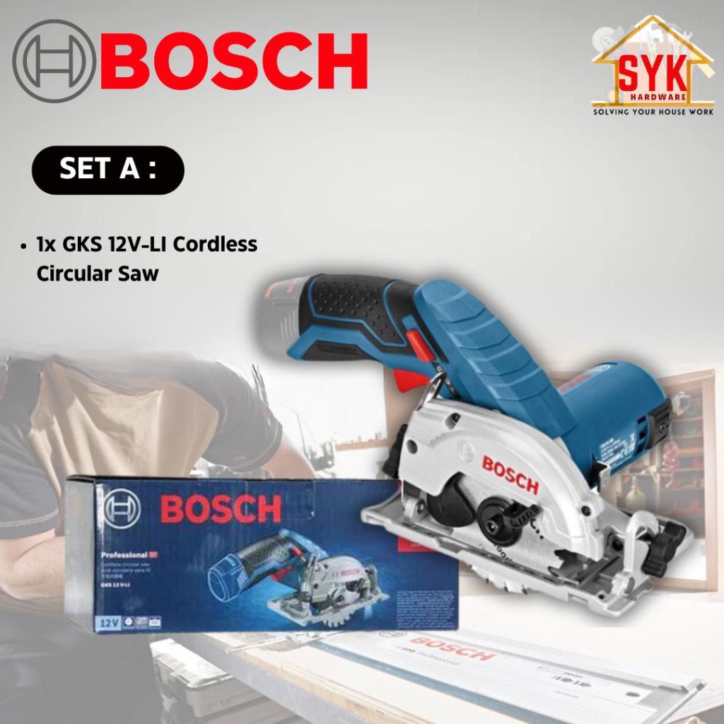 SYK Bosch GKS 12V-LI GKS12V-LI Solo Cordless Circular Saw Machine