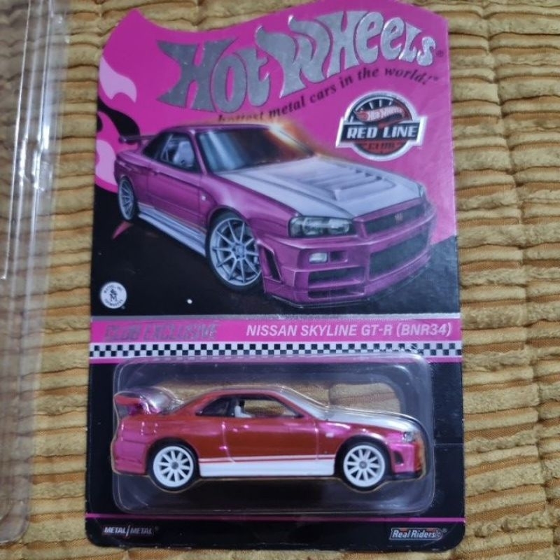 Hot Wheels Pink RLC Nissan Skyline GT R34 boleh kurang lagi | Shopee ...