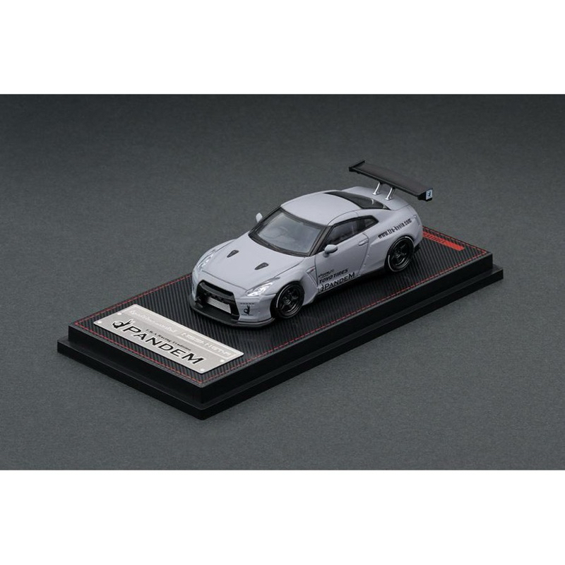 IGNITION MODEL PANDEM R35 GT-R MATTE GRAY IG1749 | Shopee Malaysia