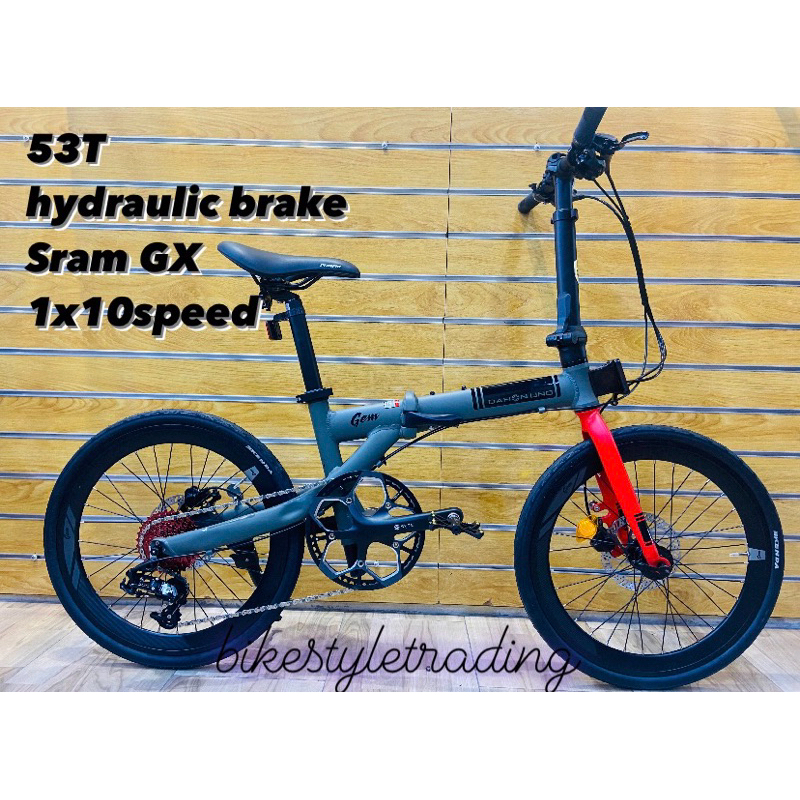 Basikal dahon sale