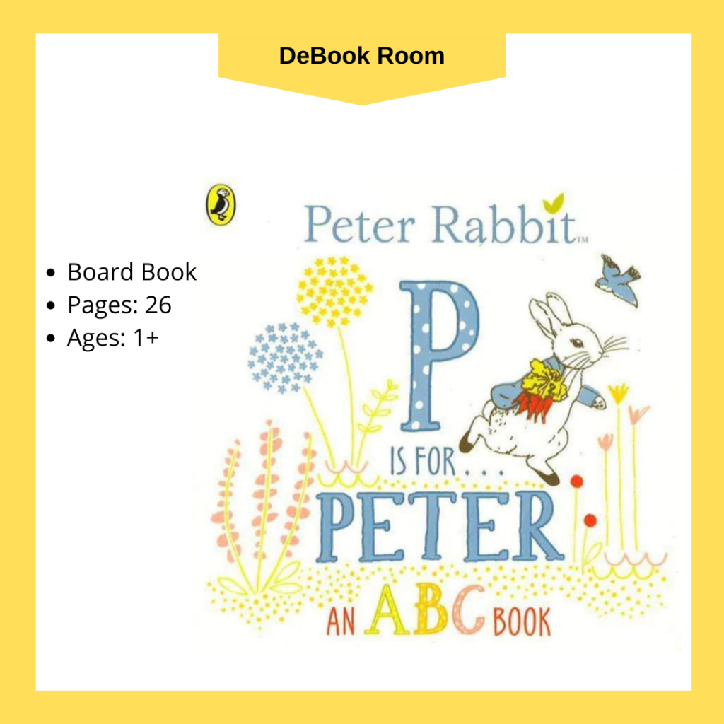 The World of Peter Rabbit : P is for PETER - An ABC Board Book | Shopee ...