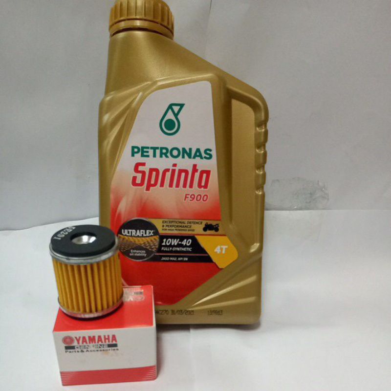 READY STOCK !!! PETRONAS SPRINTA F900 10W40 FULLY - SYNTHETIC