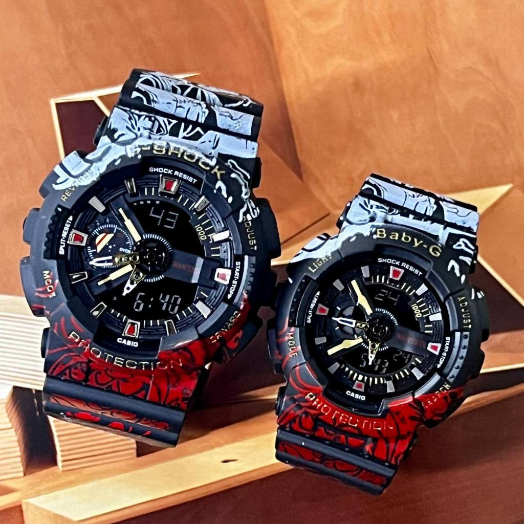 G shock Flora GA 110 Couple Set Jam Tangan MURAH DIGITAL SPORT LELAKI DAN PEREMPUAN Shopee Malaysia
