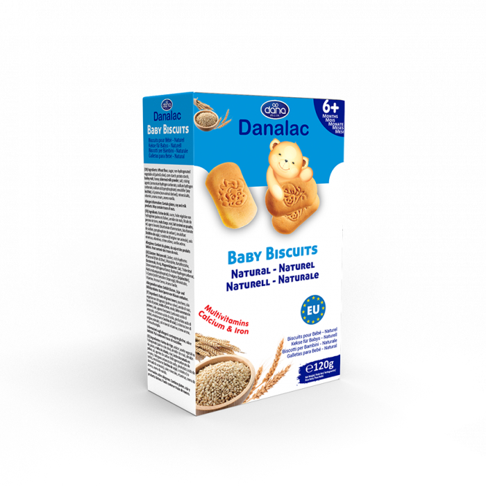 Danalac Baby Biscuits (120g) Baby Food Baby Snack 6m+ Shopee