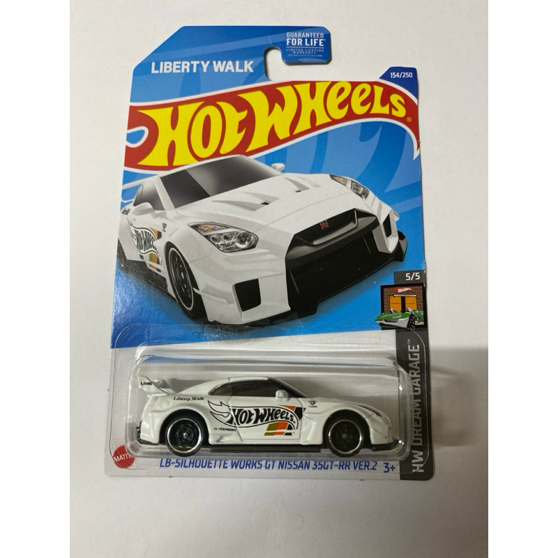 Hot Wheels LBWK Silhoutte Works GT Nissan 35GT RR Ver.2 R35 LBWK WHITE ...