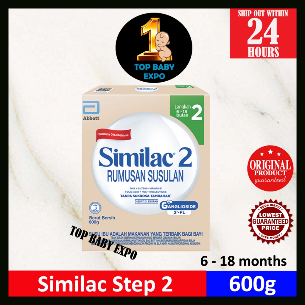 Similac Step 2 (600g) Exp: 03/2027 | Shopee Malaysia