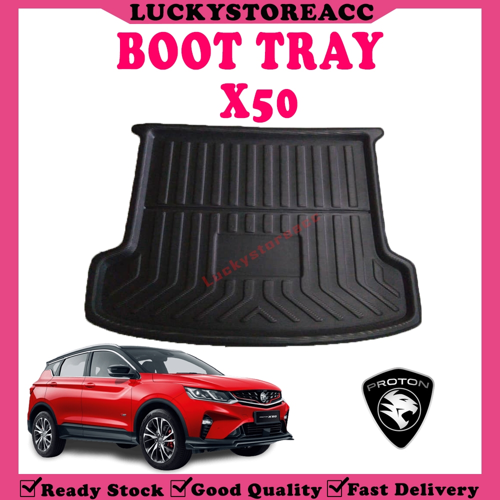 Proton X50 Custom Fit OEM EVA Car Rear Boot Tray Luggage Cargo Trunk ...