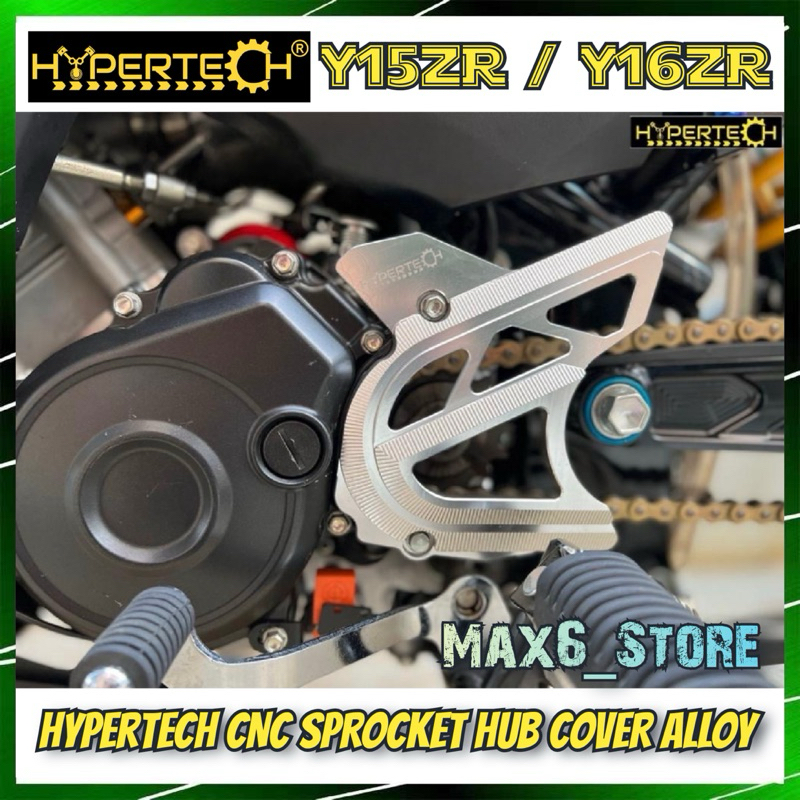 HYPERTECH CNC SPROCKET COVER FOR YAMAHA Y15ZR Y16ZR CNC ALLOY SPOCKET