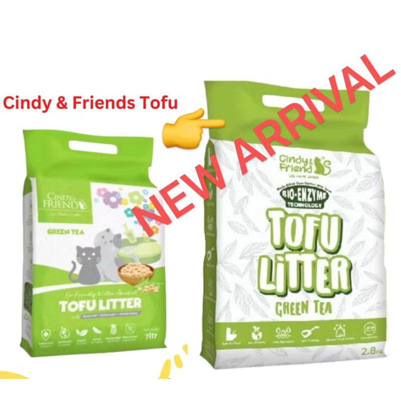 Cindy & Friend Tofu Cat Litter Tofu Sand 7 liter 豆腐猫砂 Shopee Malaysia
