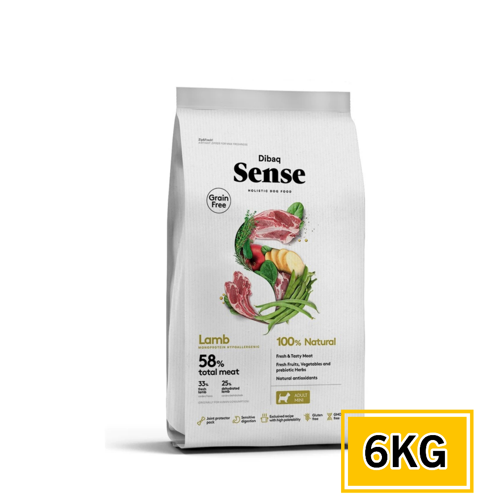 Dibaq Sense Grain Free Lamb Mini (6kg) | Shopee Malaysia