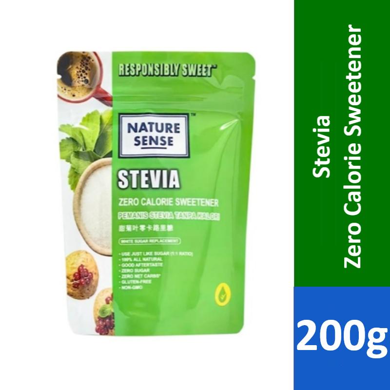 NATURE SENSE Stevia Zero Calorie Sweetener 200g | Shopee Malaysia