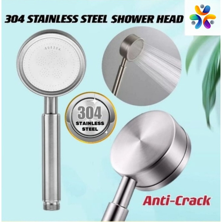 High Quality SUS 304 Stainless Steel High Pressure Bathroom Hand Shower ...