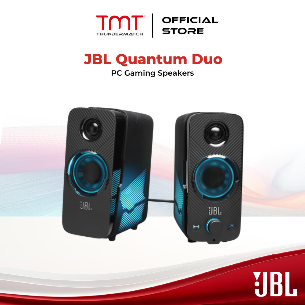 [ ETA 2 - 3 Working Day ] JBL Quantum Duo Gaming 2.0 PC Gaming Speakers ...