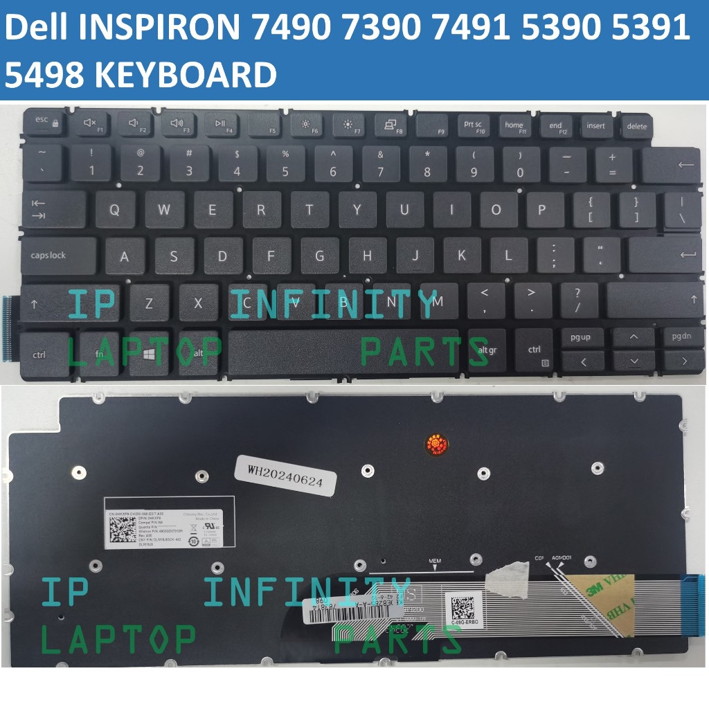 Dell Latitude 3301 Vostro 5390/5391 ReposePoignets Clavier FRANÇAIS