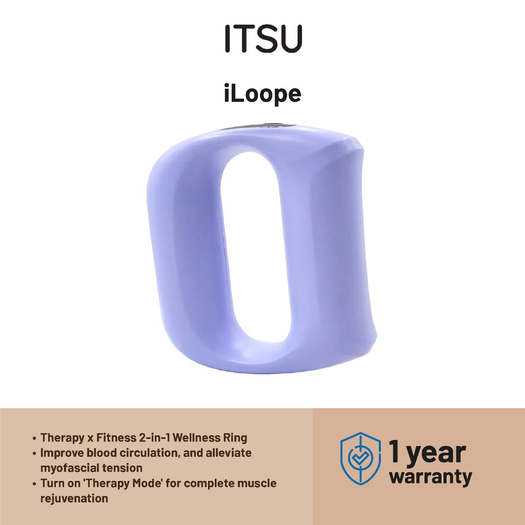 [Buy 1 Free 1]ITSU iLoope Slimming Ring - Therapy x Fitness 2-in-1 ...