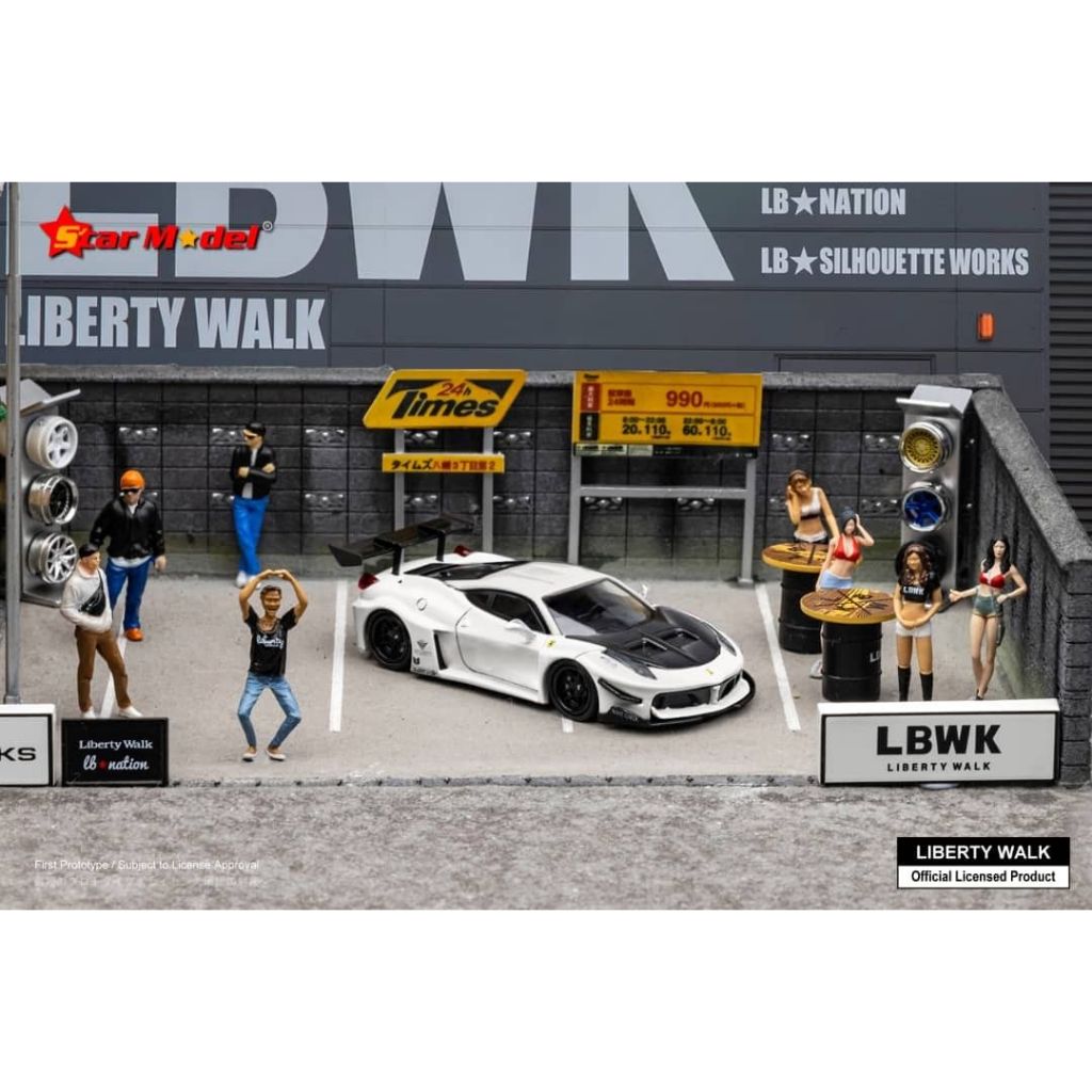 STAR MODEL 1/64 LBWK LB-SILHOUETTE WORKS 458 GT | Shopee Malaysia