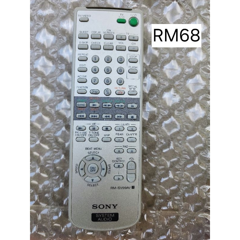 SONY AV and HIFI remote control | Shopee Malaysia