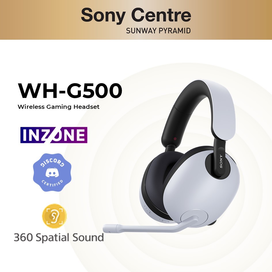 SONY INZONE H5 Wireless Gaming Headset WH-G500 | Shopee Malaysia