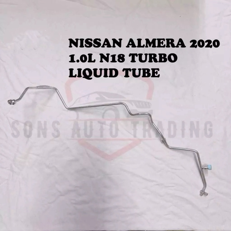 NISSAN ALMERA 2020 1.0L N18 TURBO LIQUID TUBE (CONDENSER TO COIL ...