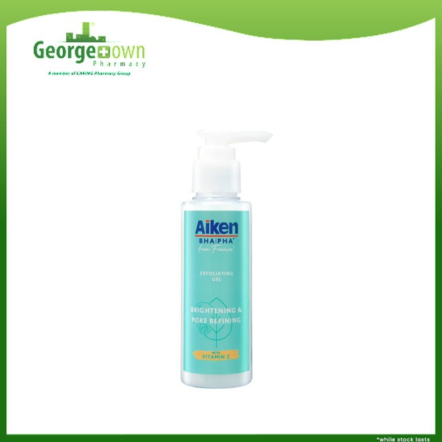 AIKEN BHA PHA BRIGHTENING & PORE REFINING EXFOLIATING GEL 100G | Shopee ...