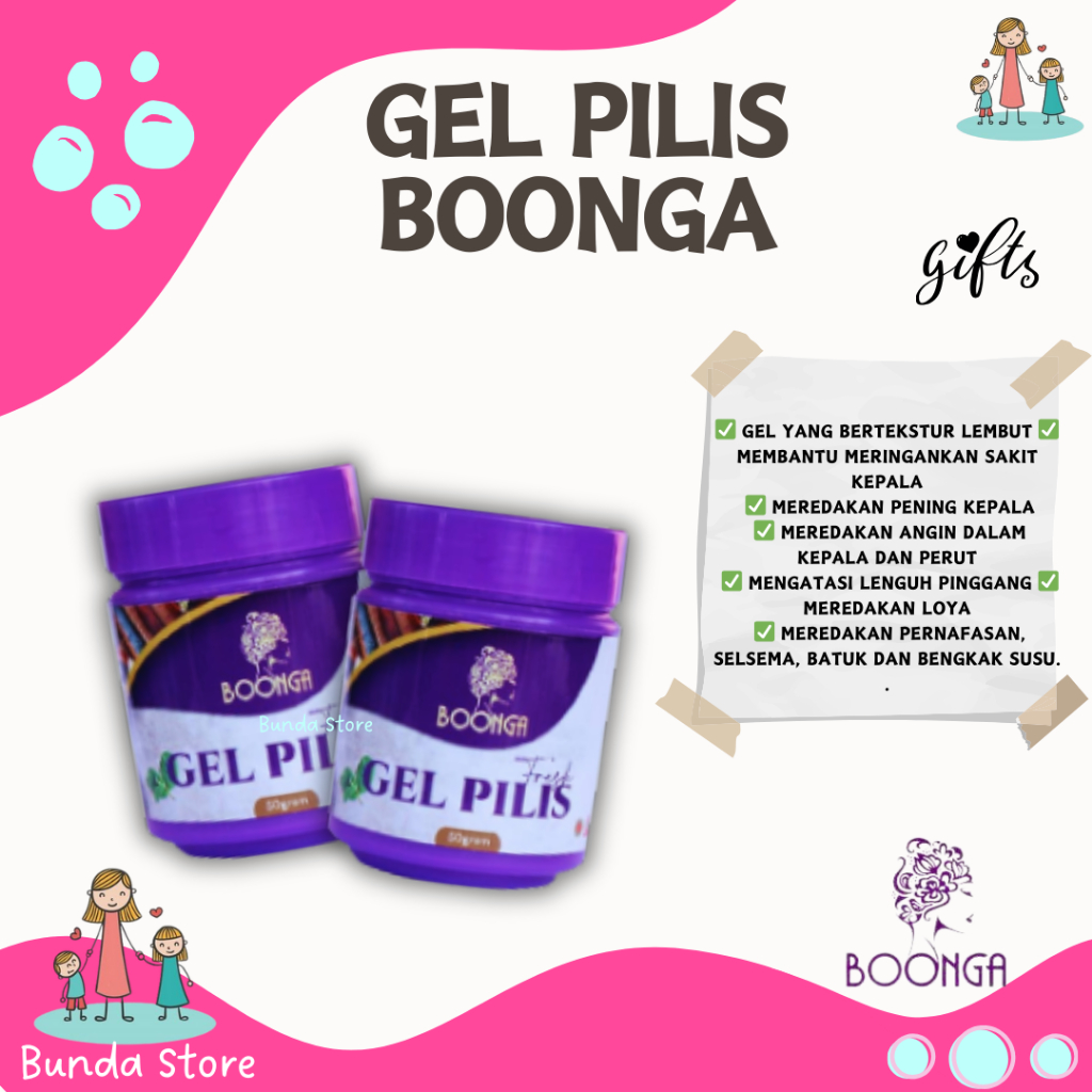 GEL PILIS FRESH BOONGA | GEL PILIS BOONGA | KRIM PILIS | BOONGA GEL ...
