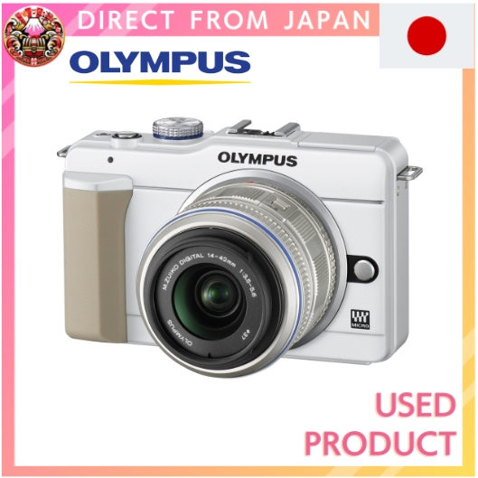 【Used】 OLYMPUS Mirrorless Interchangeable Lens EPL1s Lens Kit White EPL1s LKIT WHT【Direct from