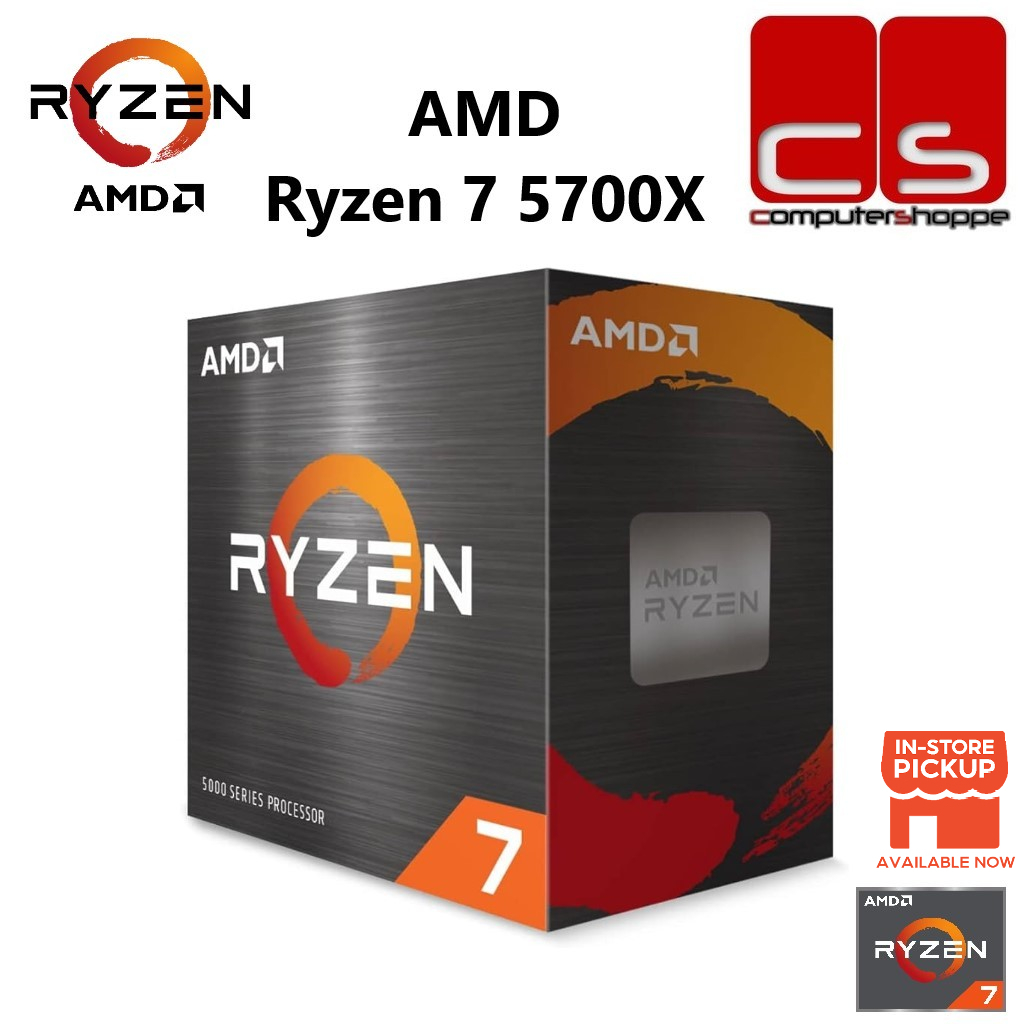 Outlet AMD Ryzen 7 5700X 8-Core, 16-Thread Unlocked Desktop Processor