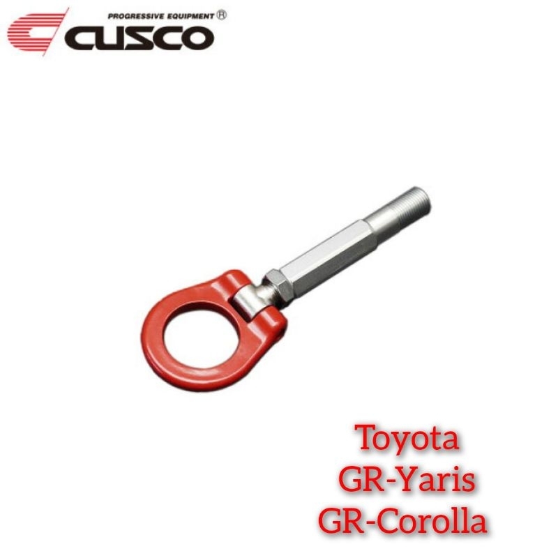 Cusco Rear Folding Tow Hook 2013-up Scion FR-S / Subaru BRZ / Crosstrek / Forester / WRX / Toyota 86 / GR86 main image 0