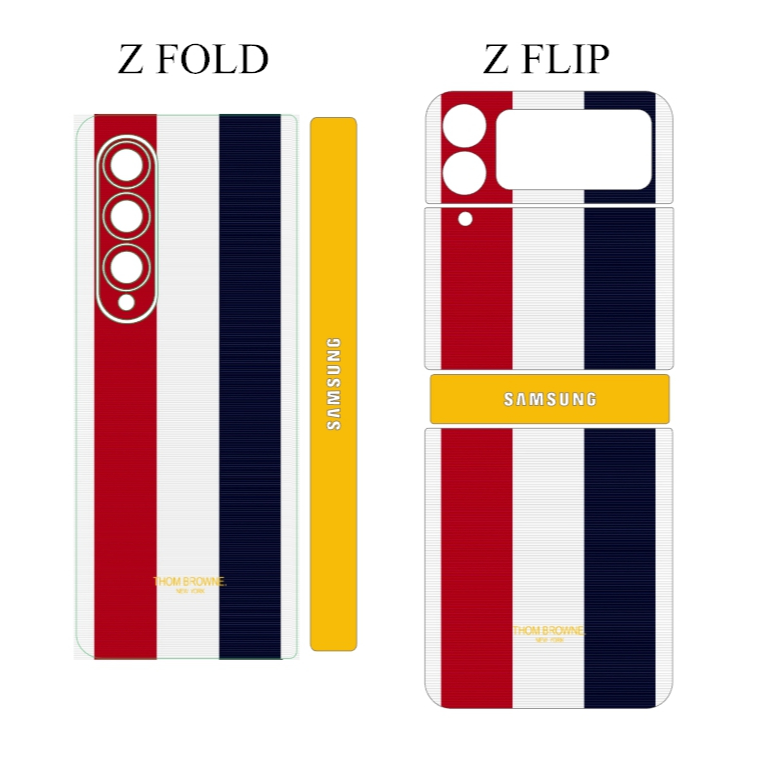Samsung Galaxy Fold5/Fold 4/Flip 5/Flip 4 Thom Browne Edition convert ...