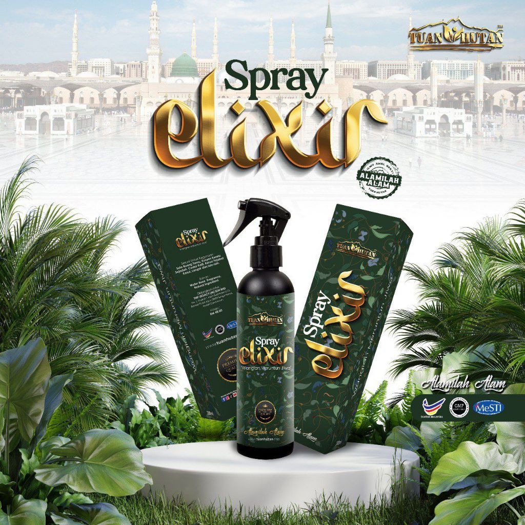 SPRAY ELIXIR BY TUAN HUTAN | Shopee Malaysia
