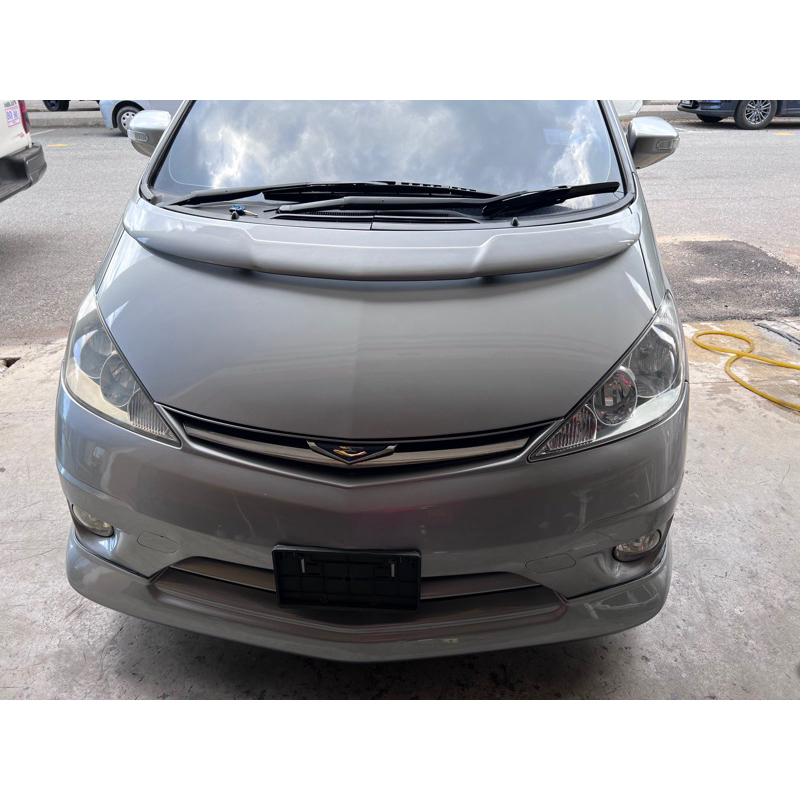 Toyota estima acr30 trd front bonnet wing spoiler guard lip | Shopee ...