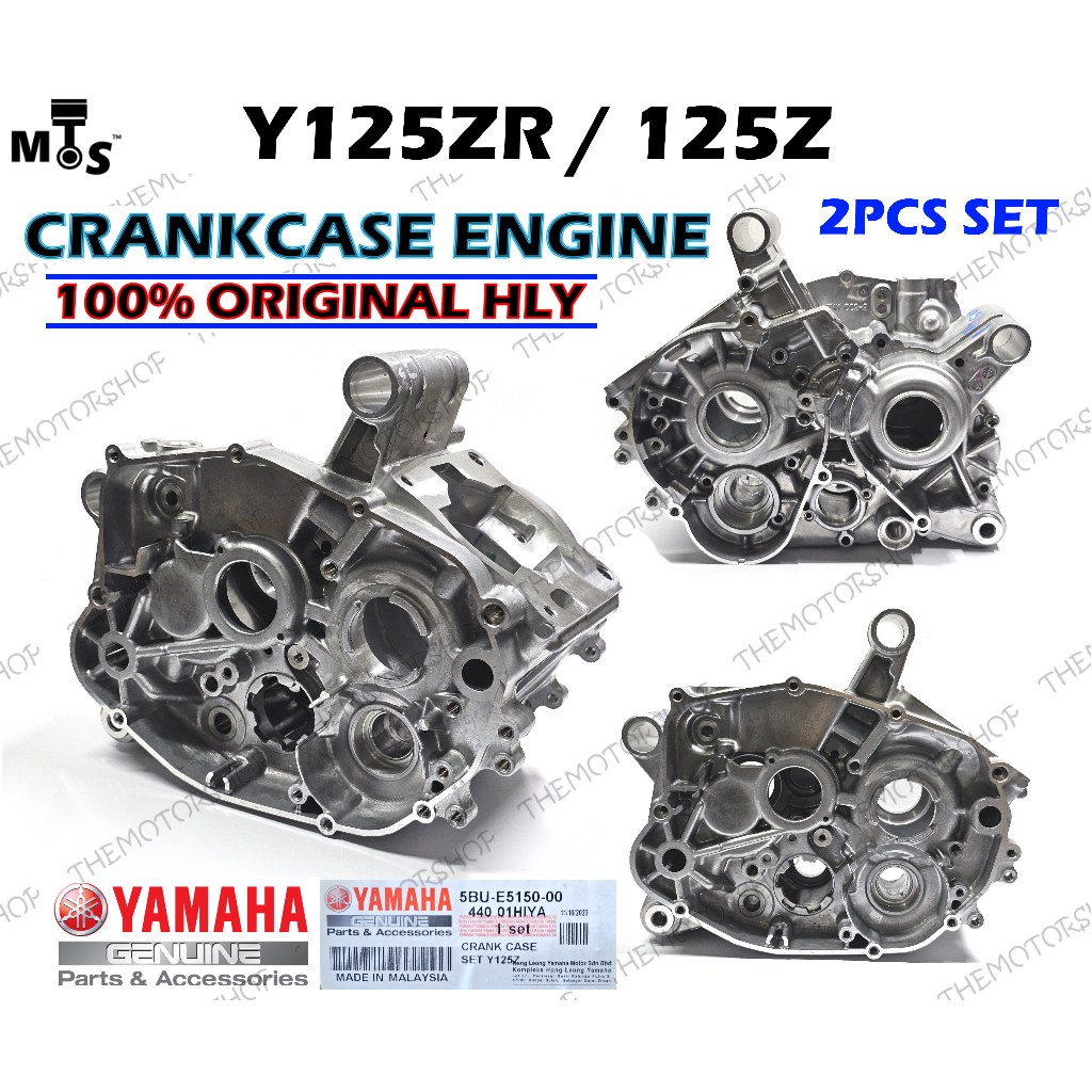 👍100% ORIGINAL HLY YAMAHA Y125ZR Y125Z 125Z CRANKCASE SET