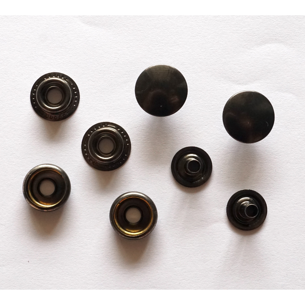 Premium Snap Button Fasteners for Sewing Leather Craft Clothing ...