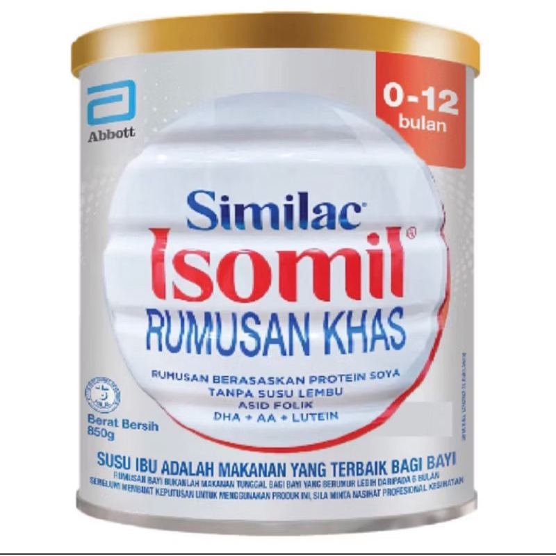Similac Isomil 0-12 months 850g Exp 09 2025 | Shopee Malaysia