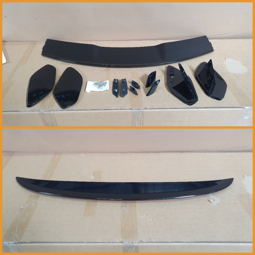 Mercedes Benz GLA Class H247 Roof Spoiler - Gloss Black ( GLA45 / GLA35 ...