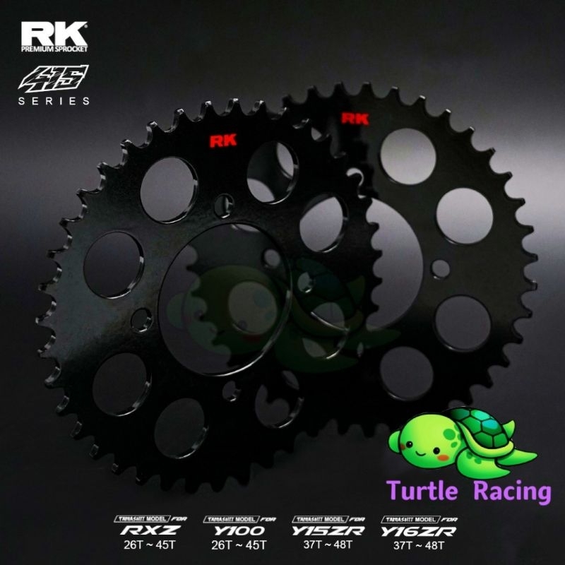 RK Spocket 415 LC135 Y15ZR V1V2 Y16ZR Y125ZR RXZ SPROCKET HITAM ...