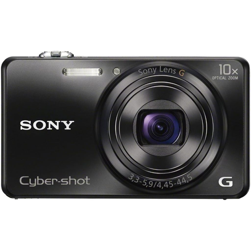 SONY Cyber-shot DSC-WX200 Digital Camera 18.9MP 10x Zoom Black