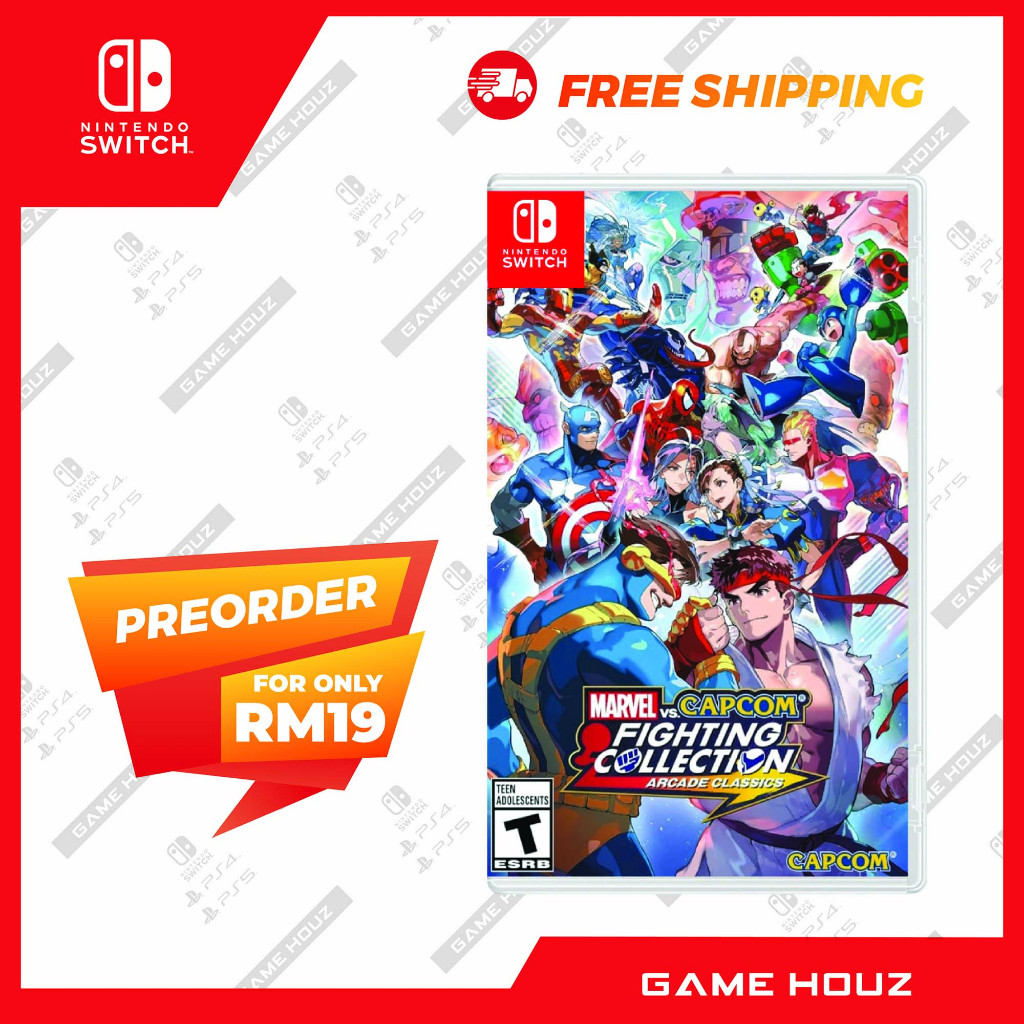 PRE ORDER (Nintendo Switch) MARVEL vs. Fighting Collection