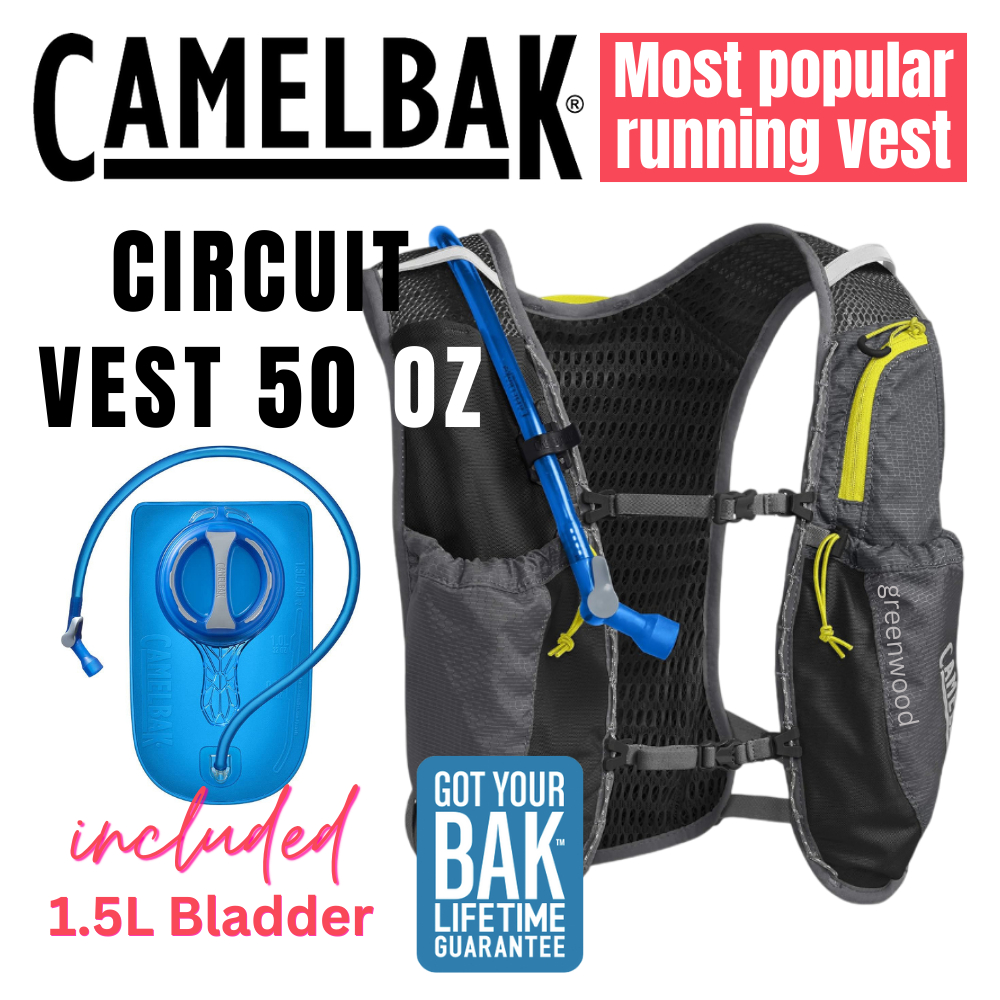 Veste Hydratation Course A Pied Femme CamelBak Women's Circuit Run Vest – 50oz Hydration Bladder, 3D Vent Mesh, Phone Pocket Women's Trail Running Vest With 50oz Bladder - View #8